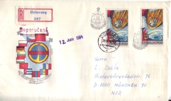 FDC 2638 / 2642 - CZ 1984 04 001 ●